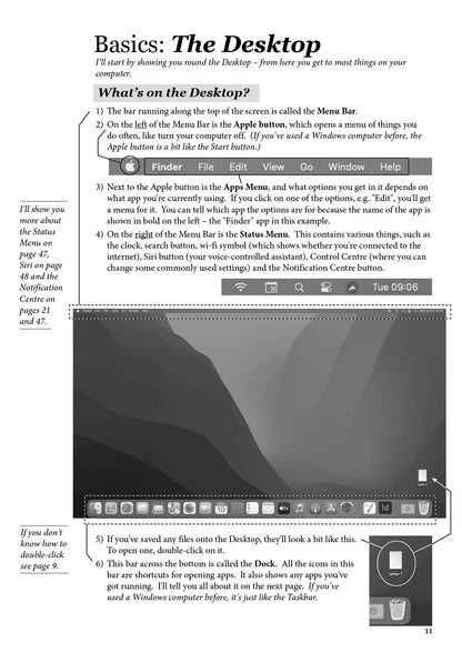 Apple Macs One Step at a Time Sample page